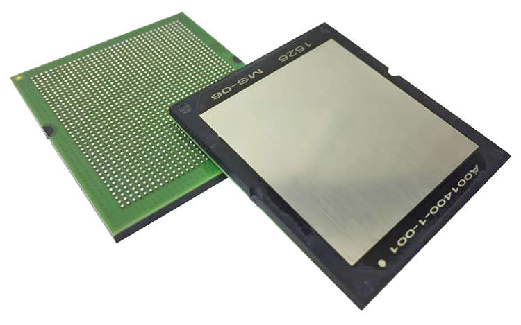 40mm x 45mm ovemolded BGA with heat spreader