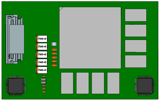Original card top view